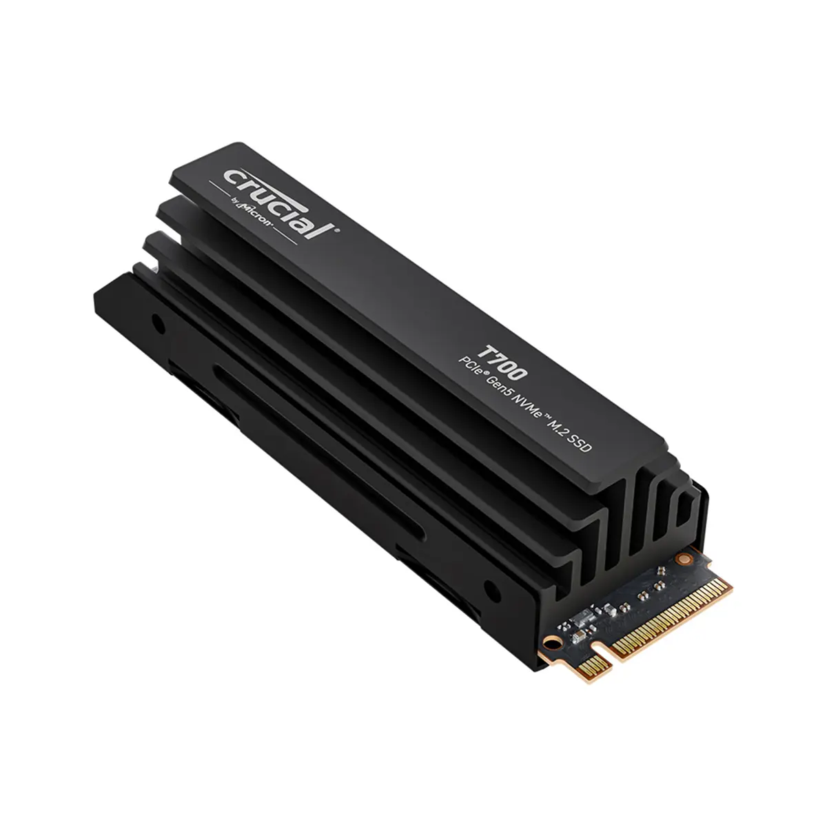 Crucial T700 2TB PCIe Gen5 NVMe M.2 Internal SSD with Heatsink