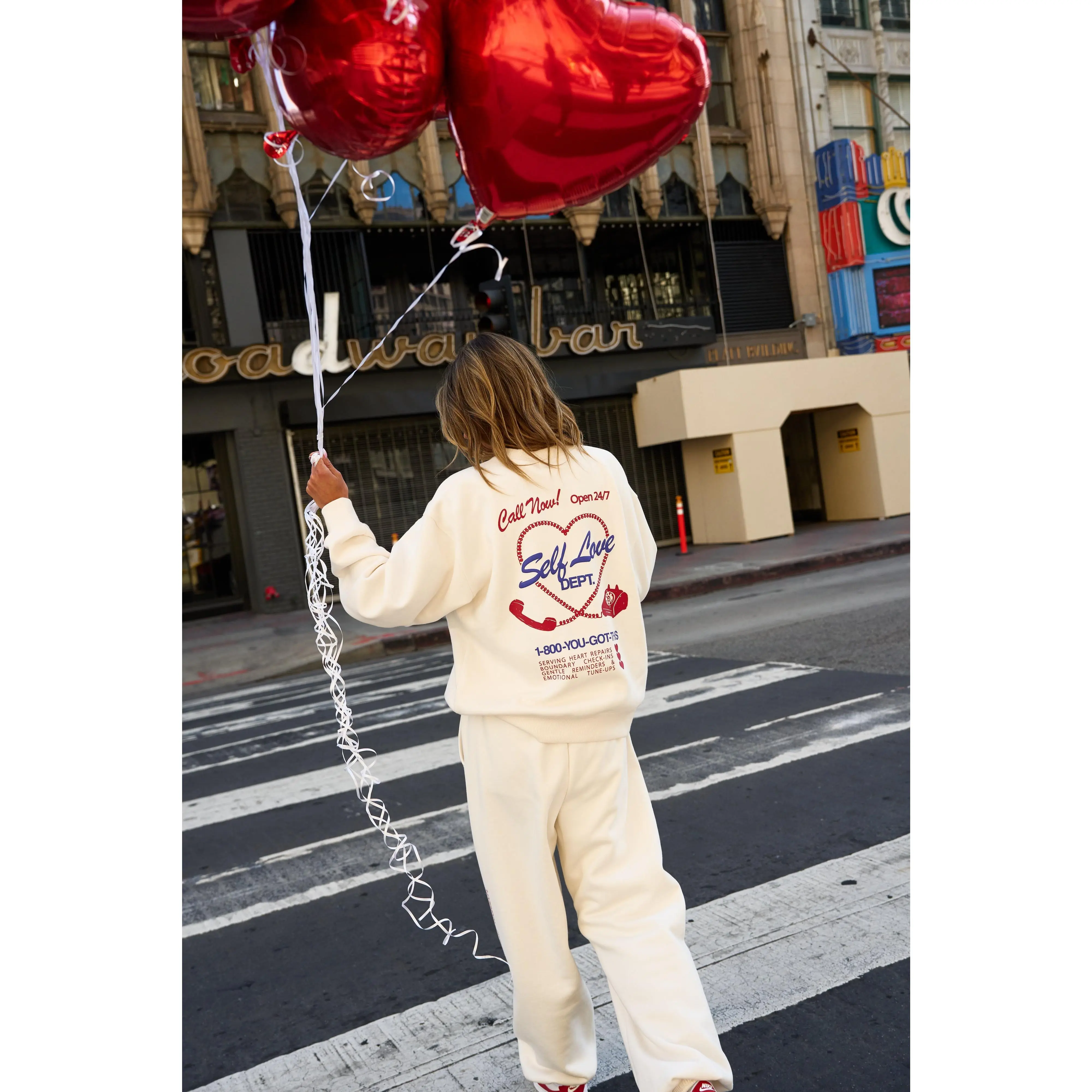 Self Love Club Oversized Crewneck