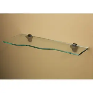Amore Designs Concepts Bliss Clear Glass Shelf Amore Designs Concepts Bliss Clear Glass Shelf