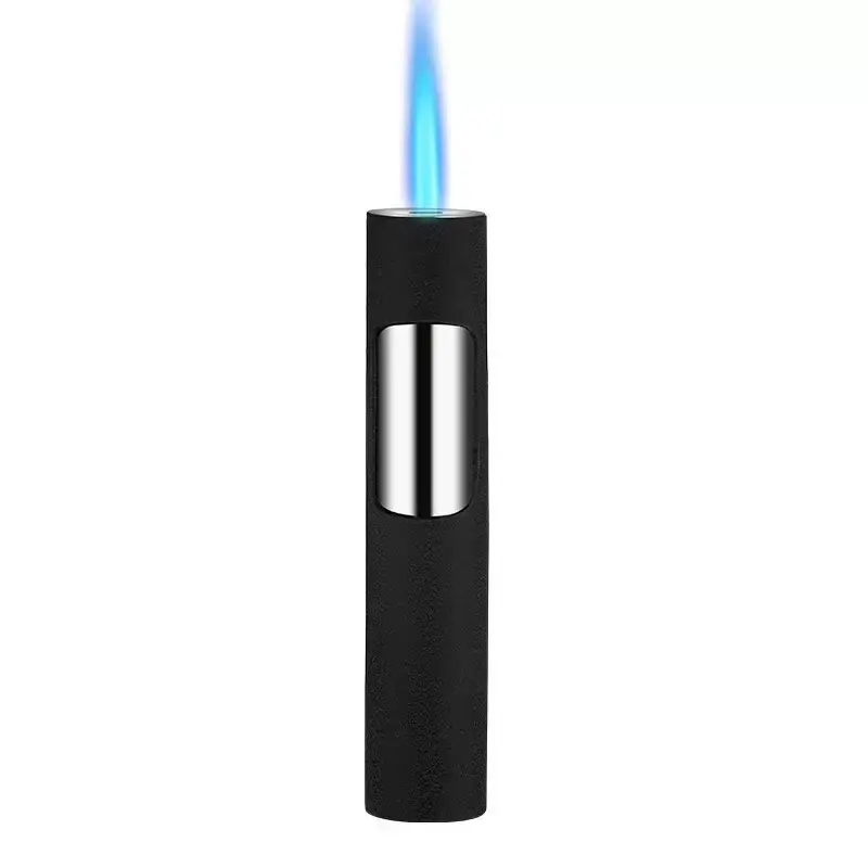 Lighter without flame cap