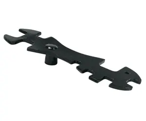 ank Wrench, Steel, 8-1/2 in Opening, For Regulators/Torches/Acetylene Cylinders, Steel