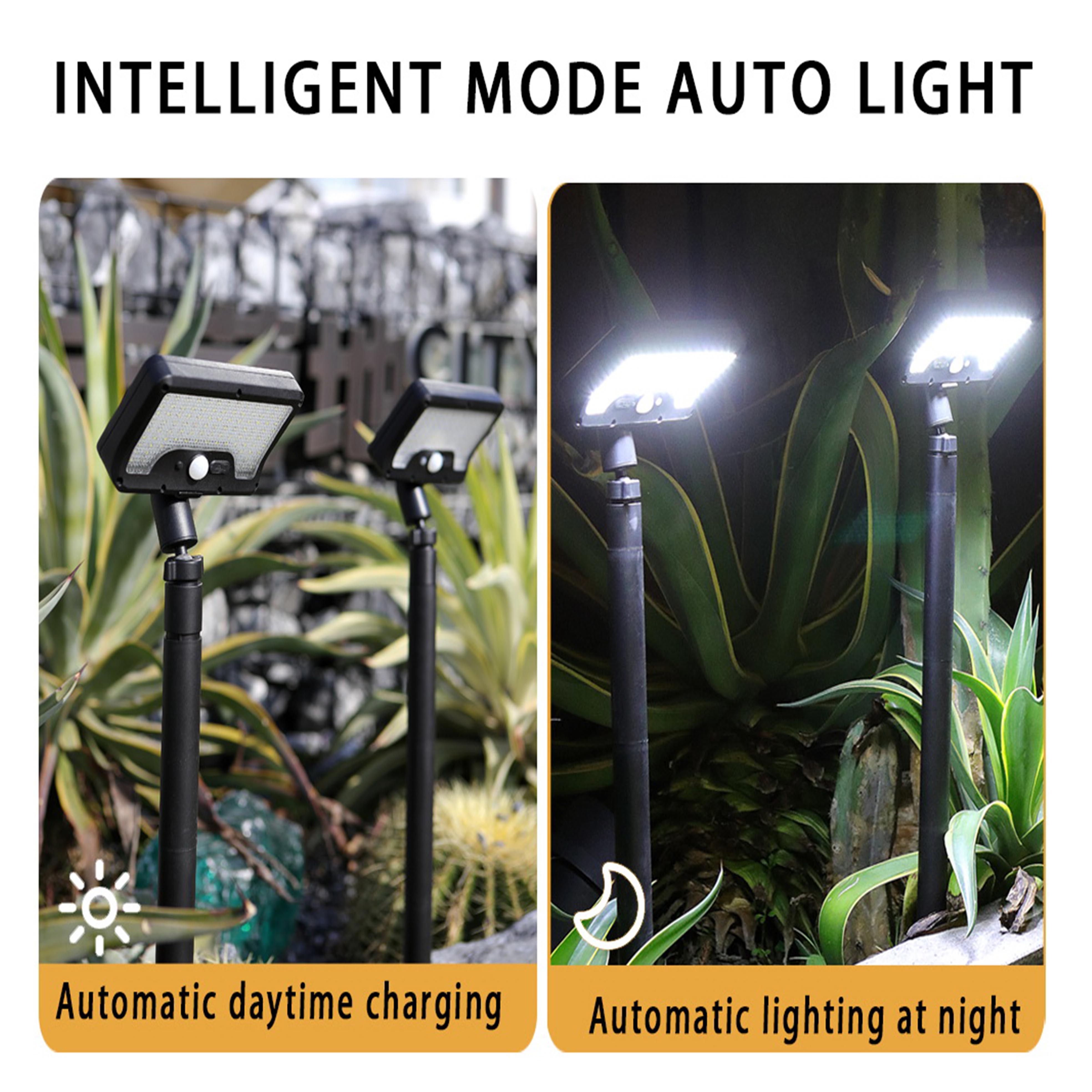 Outdoor Solar Lawn Lights, Illuminate Trees, Suitable for Villas and Gardens, No Remote Control Needed, Long Lifespan LED Bulbs