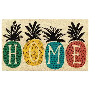 Design Imports Pineapple Home 17" x 29" Doormat