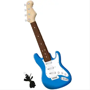 17In Guitar Toy for Kids,4 Strings Electric Musical Instruments Children,Portable Electronic Instrument Toy,C