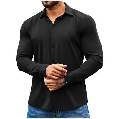 dress shirts for muscular men Best Muscle Fit Dress Shirts for Bodybuilders & Athletic Men (2026)  Kojo  Fit