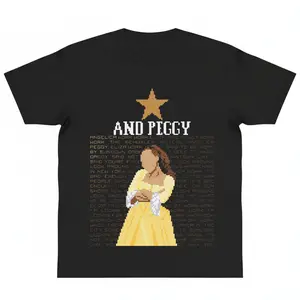 🎒 Alexander Hamilton Christmas T-Shirt Hamilton Fan Exclusive Korean Loose Fit Casual Top Broadway Fan Wear Musical Star Tee y2k cotton fashion Streetwear