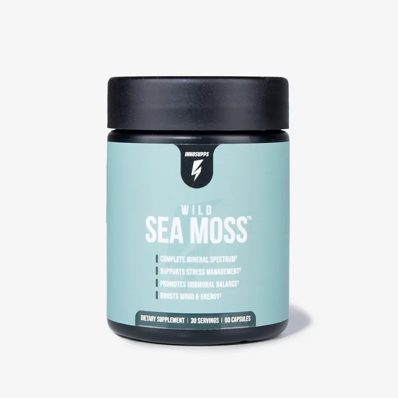 Wild Sea Moss by Inno Supps - All-in-One Superfood Formula for Daily Support - Fitness, Supplement Dietary Edible