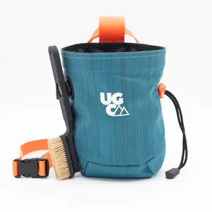 AeroMag Chalk Bag - Aqua/Orange