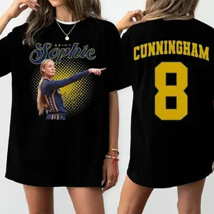 Sophie Cunningham Point Signature Unisex Shirt, Sophie Cunningham Basketball Graphic Tee, Spicy Sophie Fan Shirt, Vintage Sports T-Shirt, Sophie Cunningham Jersey Style Gift
