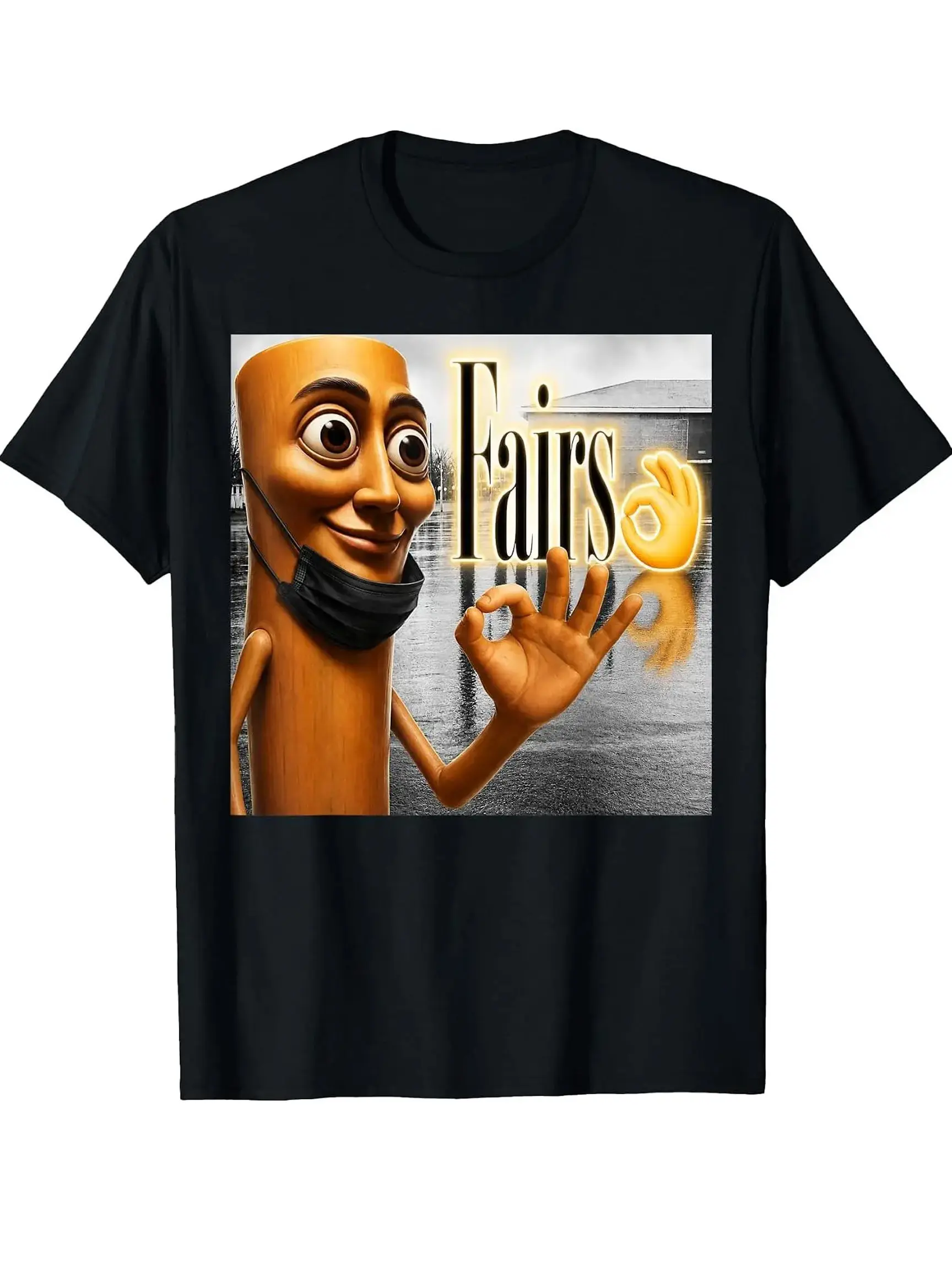 Men Women's Casual Graphic Tee Funny Triple T Tung Sahur Fairs Parody YBG Meme T-Shirt Short Sleeve Fashion Clothing cotton tee