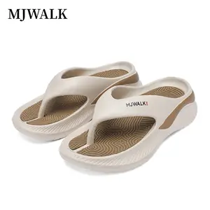 [MJWALK]Comfortable Unisex Flip-Flops  Non-Slip Thick-Sole Wear-Resistant Easy to Clean Suitable for Home Outdoor School Beach Dog Walking Leisure
