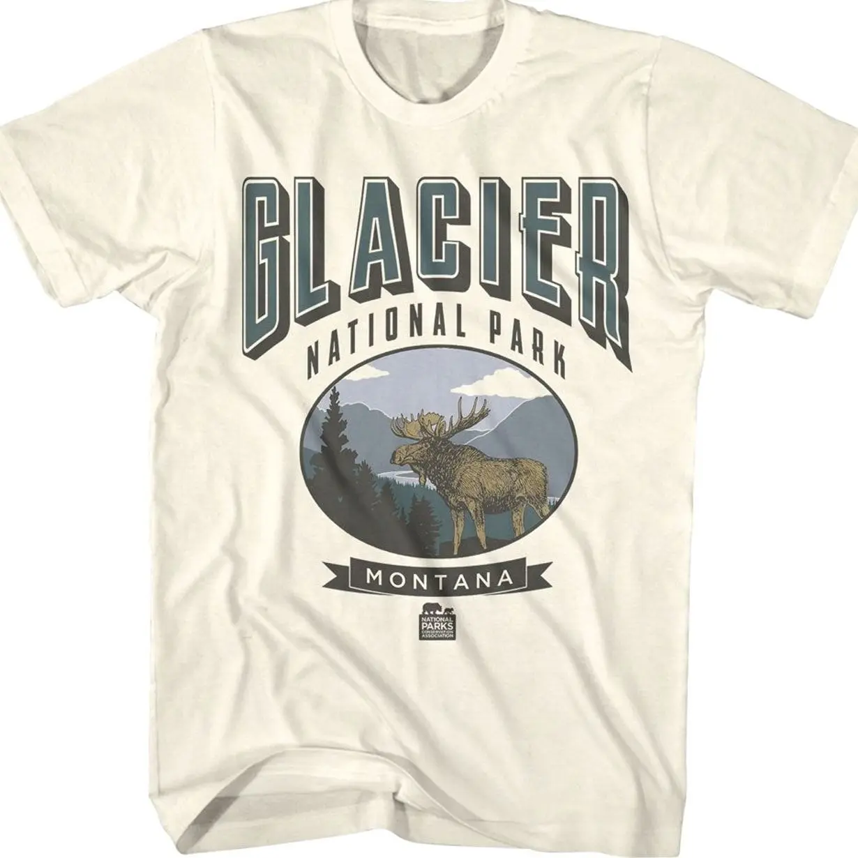 Vintage Glacier National Park Montana T-Shirt NPCA Sweatshirt, Hoodie