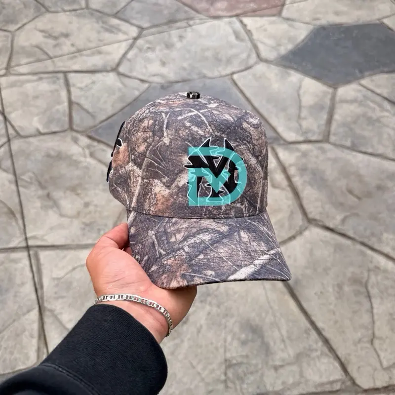 N - Camuflaje SnapBack Hat Premium Materials Droval