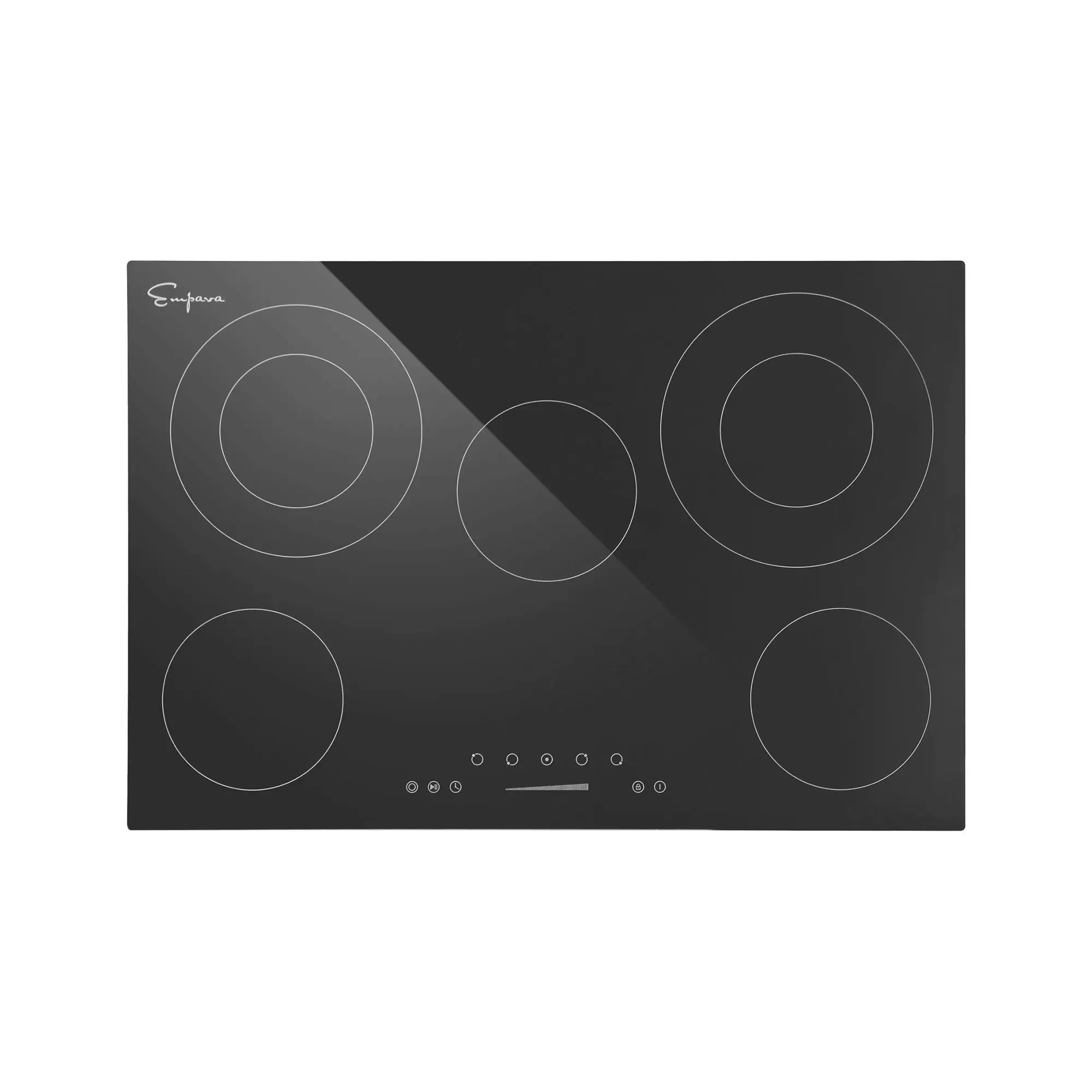 Empava 30 Inch Black Electric Radiant Cooktop