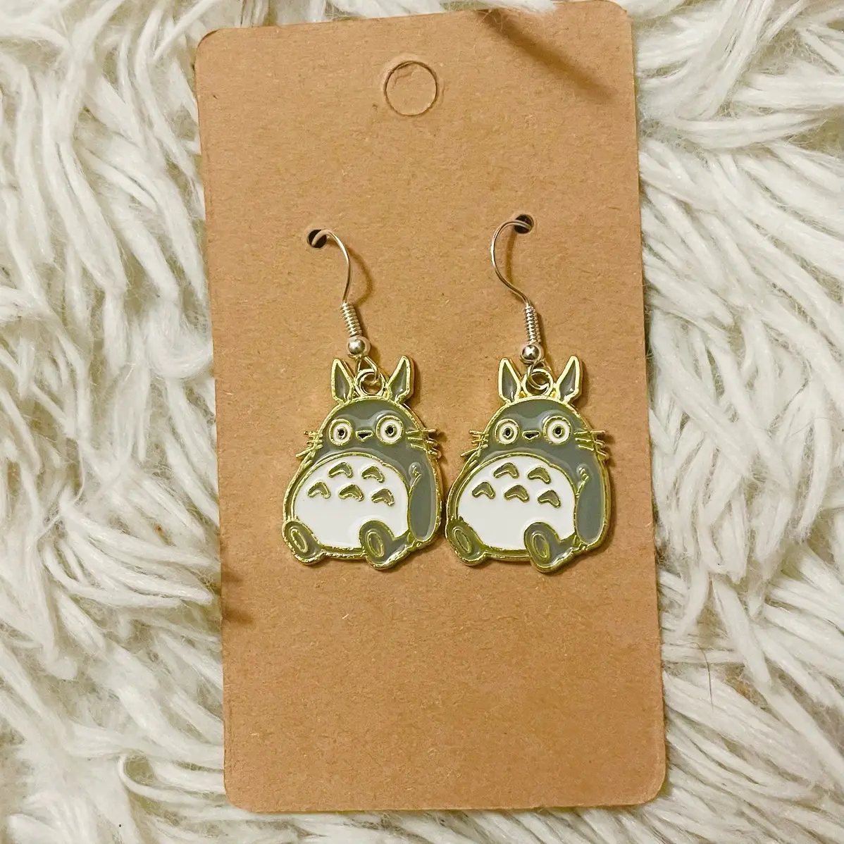 My neighbor Totoro hook earrings