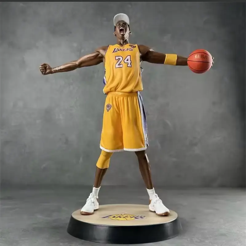 NBA Star Roar Kobe Figure Statue Commemorative Model Boxed 13in New