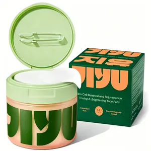 JIYU Korean Skincare Toner Pads | Gentle Moisturizing Pads for Smooth, Radiant-Looking Skin