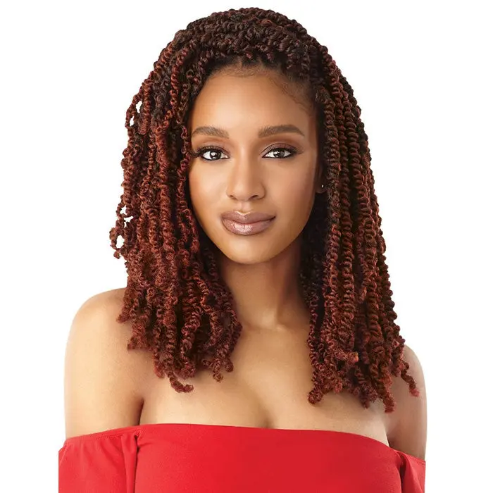 Outre Synthetic X-Pression Twisted Up Crochet Braid - WAVY BOMB TWIST 12-24"