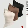 【Black Friday】Women's Solid Color Tank Top for Daily Wear, Ladies Clothes for Summer