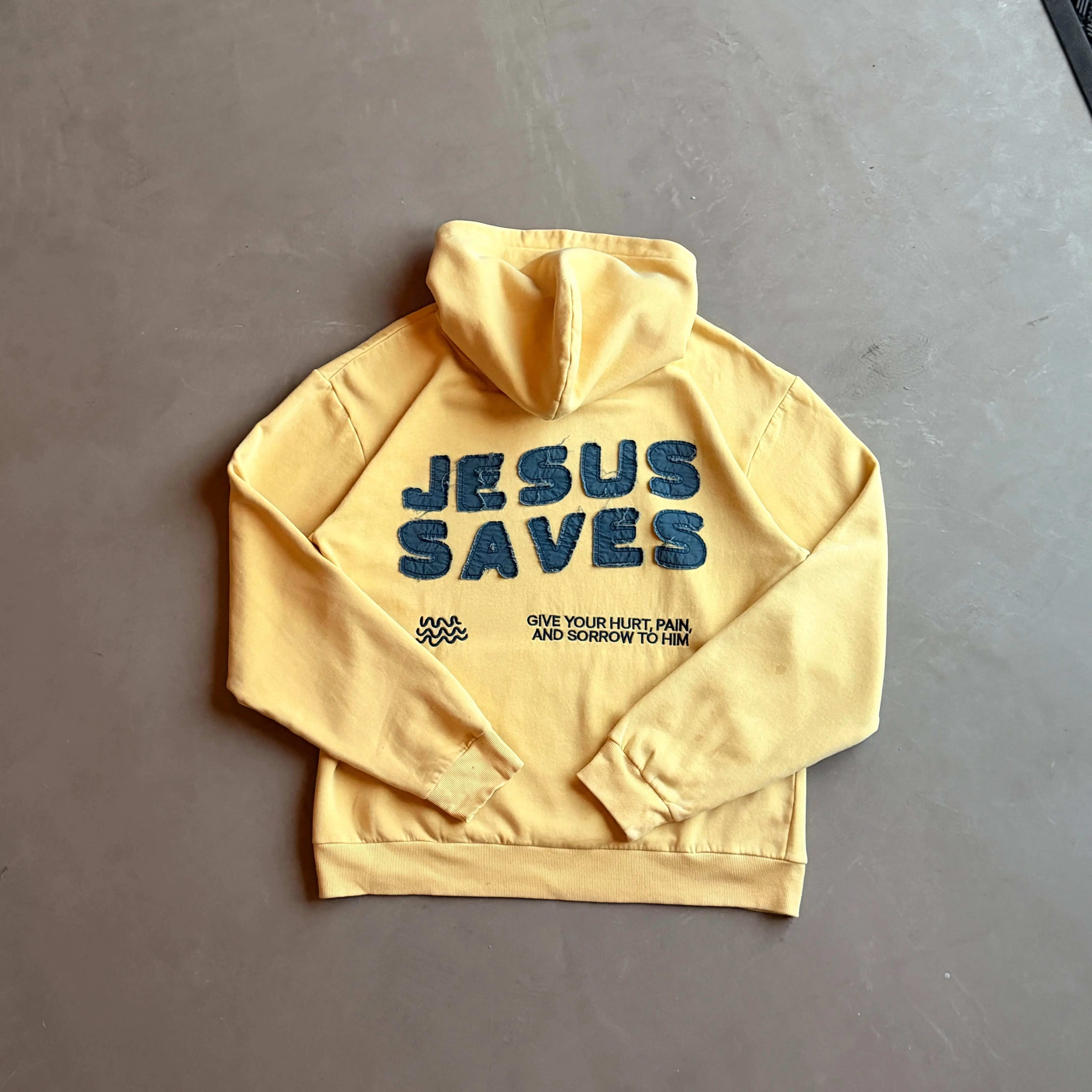 JESUS SAVES Heavy Hoodie JESUS SAVES Heavy Hoodie