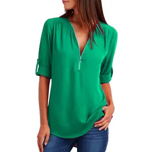 Women's long sleeve Home&Work Dress Shirt