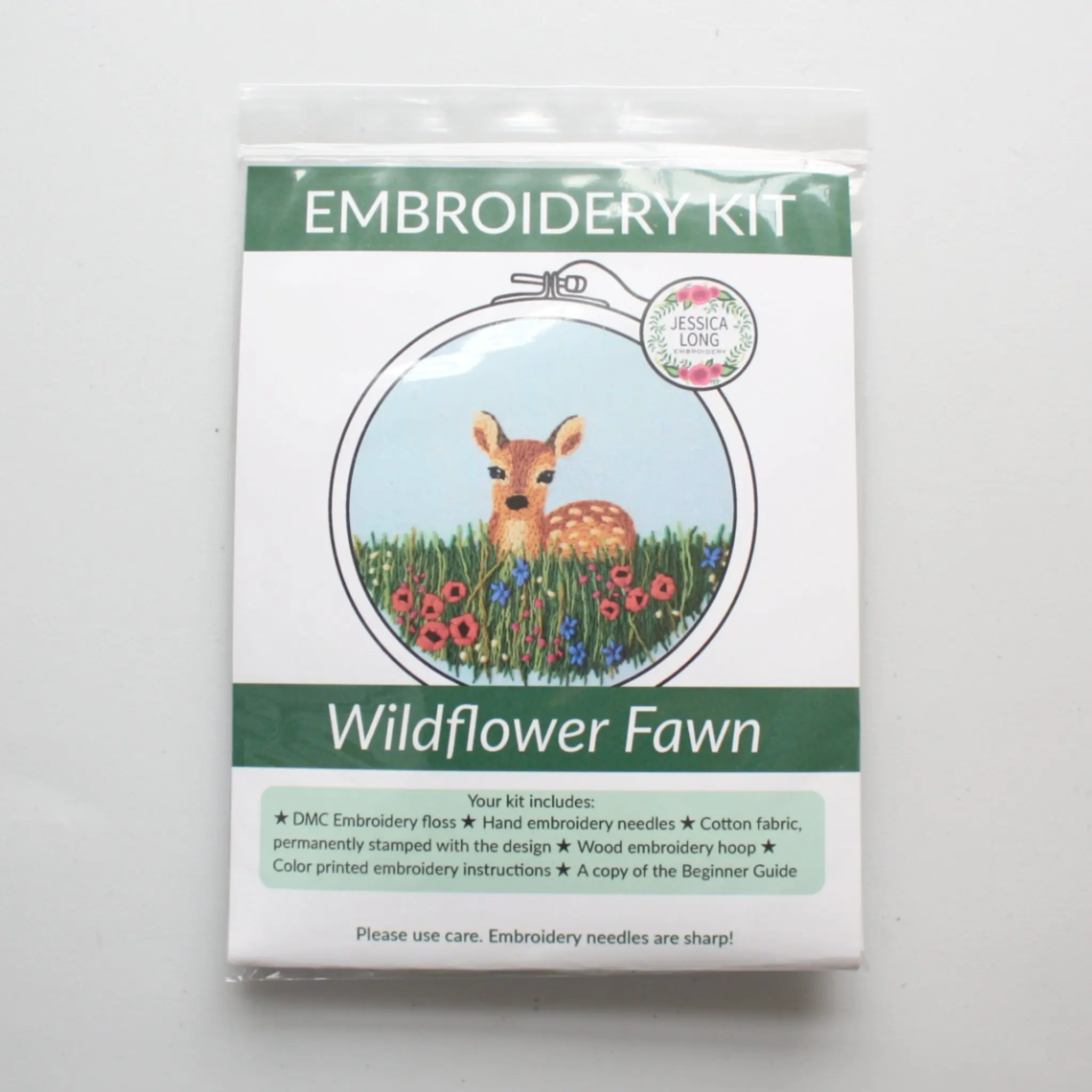 Embroidery Kit - Wildflower Fawn