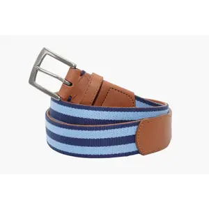 Big Sky Woven Belt - Cottage Blue/Navy