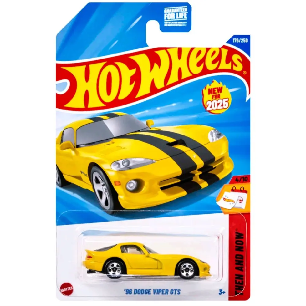 Hot Wheels 2025 '96 Dodge Viper GTS Yellow