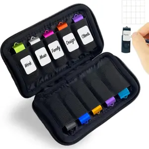 Drive Case USB Storage Case USB Holder Storage Bag, Electronic Accessories Organizer for USB Flash Drive, USB Case,