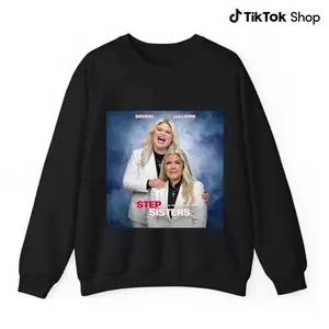 Druski and Erika Kirk Step Sister Graphic Tee Funny shirt