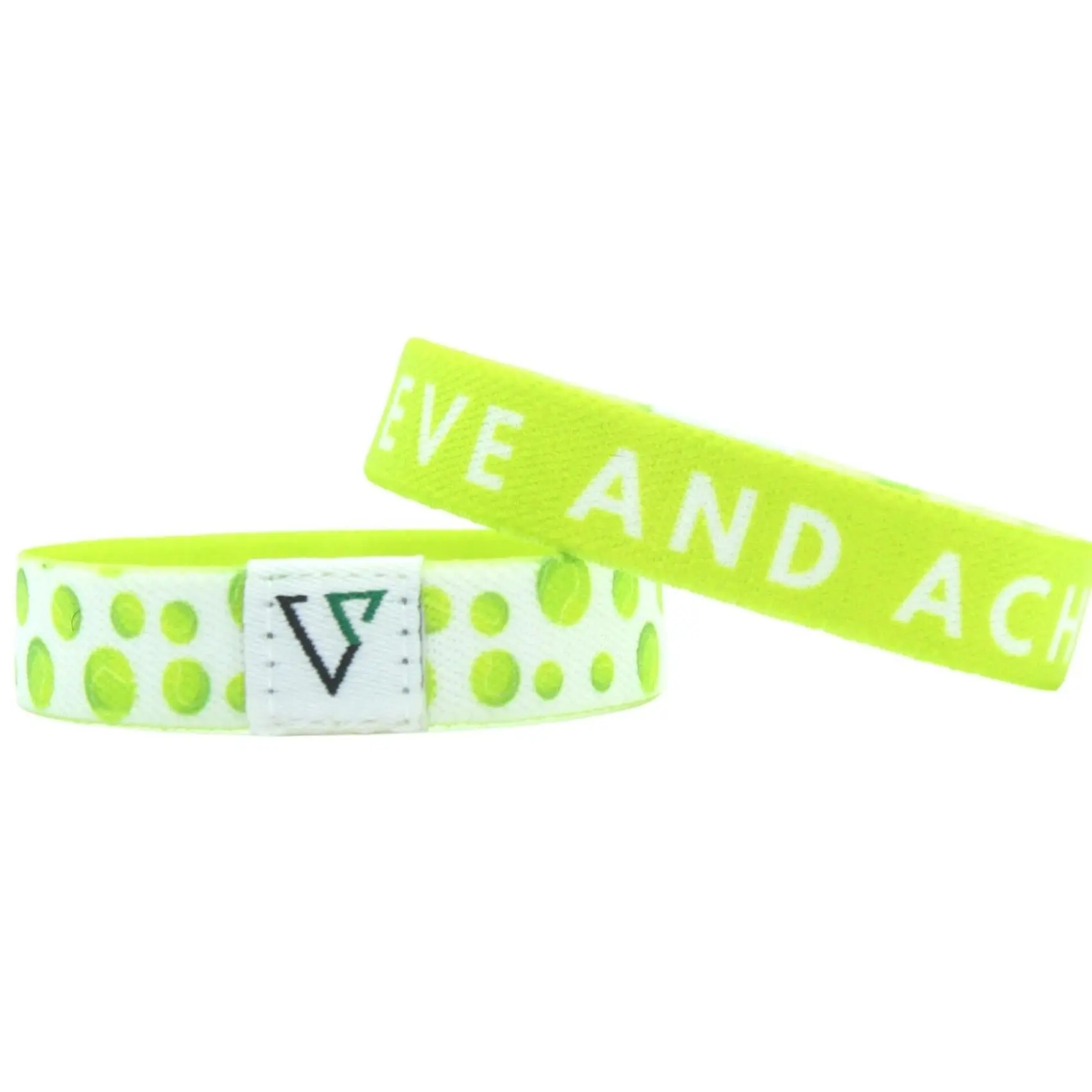 TENNIS reversible athletic bracelet - BELIEVE AND ACHIEVE TENNIS reversible athletic bracelet - BELIEVE AND ACHIEVE