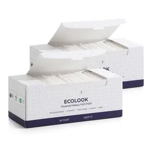 ECOLOOK Triple-Layer Cotton Facial Pads | Textured Exfoliating & Ultra-Soft Cotton Pads for Face | Reinforced Edges,Lint-Free & No Tear | Gentle for All Skin Types | Pair with Toner -1 Pack