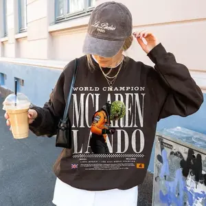 Lando Norris Inspired F1 Sweatshirt, Retro Racing Graphic Shirt, Gift for F1 Fans