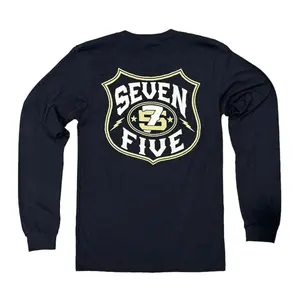 The Protector - Heather Black Longsleeve