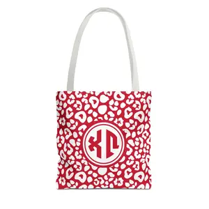 Chi Omega Leopard Tote Bag