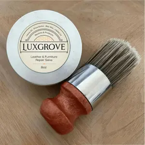 Luxgrove Leather Salve& Brush Set,Leather Repair Furniture Repair Salve,Leather Repair Cream