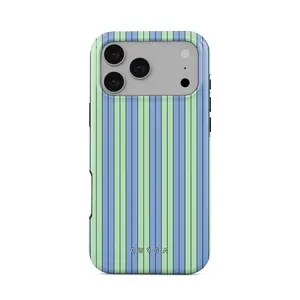 BURGA Sailaway iPhone Case for iPhone 11–17 Pro Max Plus Air – Retro Cloud Aesthetic Phone Case, Cute Airy Sky Design, Shockproof Protective Cover, MagSafe & Wireless Charging Compatible Gift for Her
