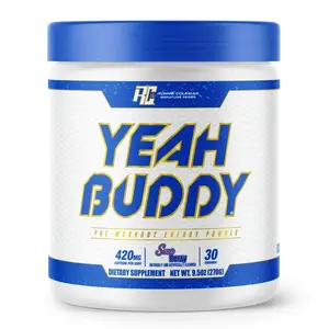 Ronnie Coleman RC Yeah Buddy Pre Workout 30 Servings - Extreme Energy & Lasting Endurance Supplement for Fitness Goals