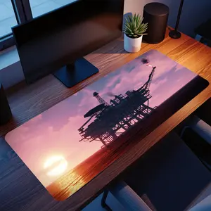 Rust Gaming Mouse Pad: Spill-Resistant, Ultra-Smooth - Gaming Accessories, Perfect Gift for Fans, Desk Mat for Setup