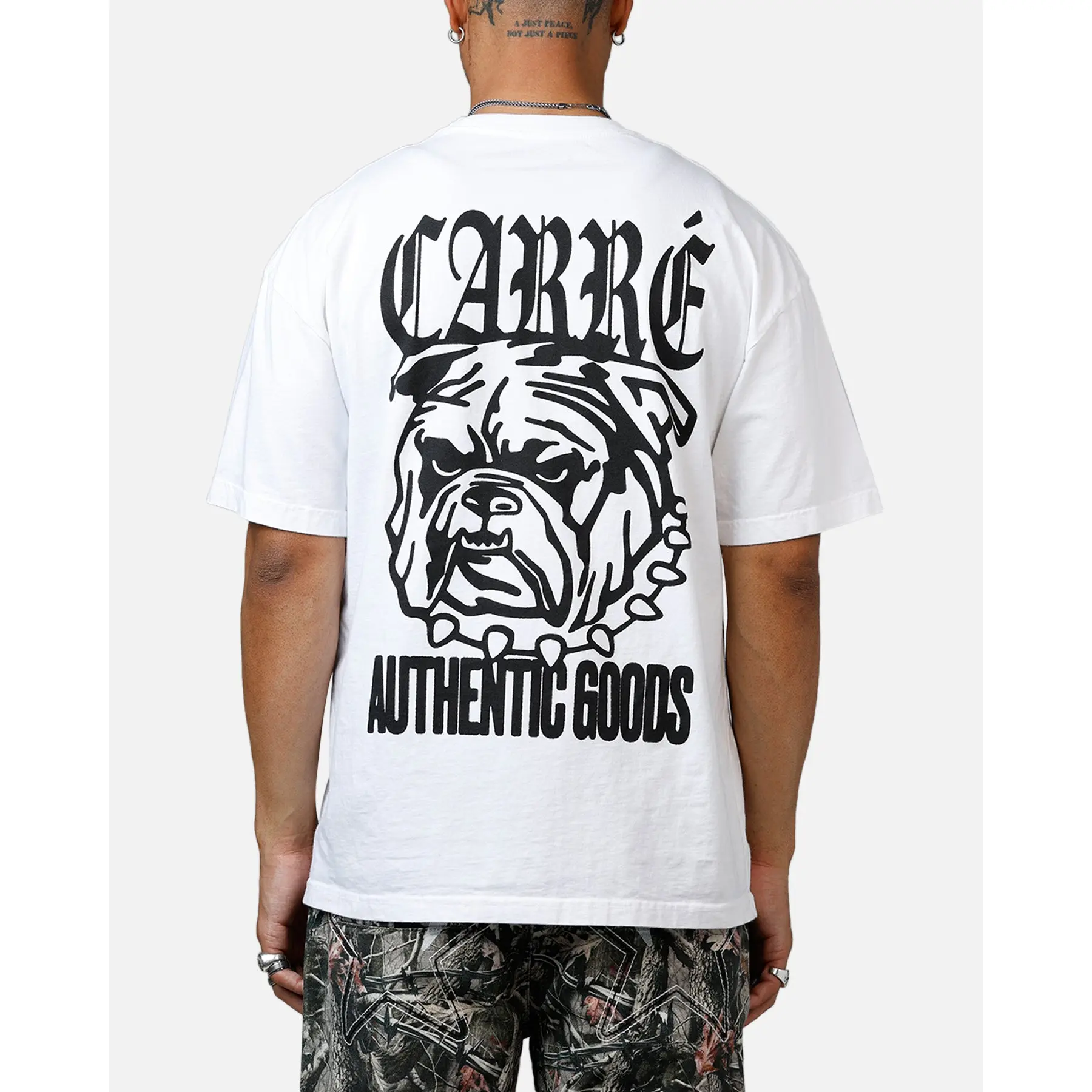 Carre Bulldog Heavyweight T-Shirt White