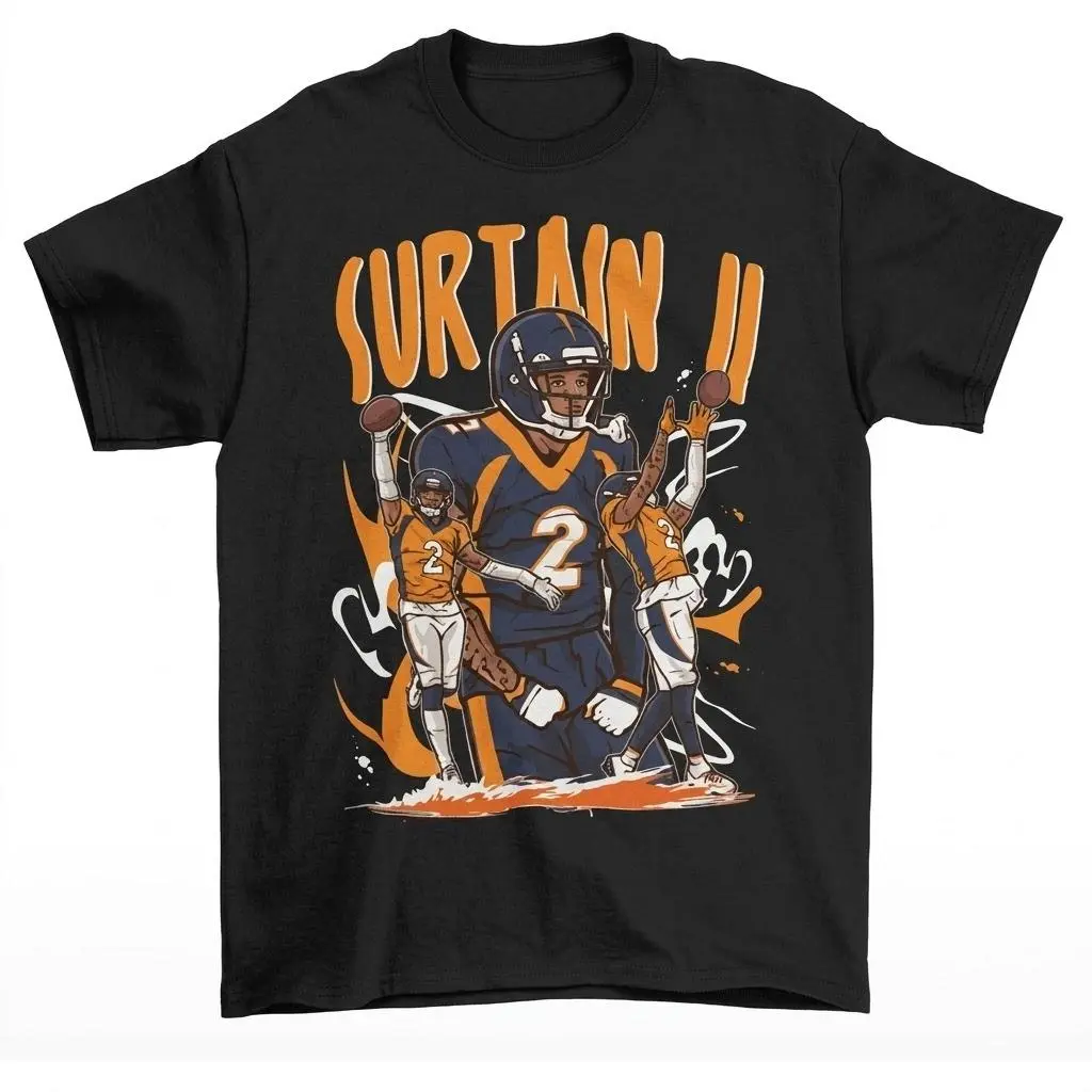 Patrick Surtain Graphic T-Shirt Classic Unisex Cotton Crew Neck Tee