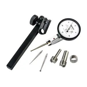 Mitutoyo 513-412-10T Dial Test Indicator Full Set with Standard 0.03 in Long