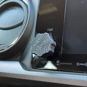 Toyota Tacoma Topography Radio Knobs (2016-2019) 3rd Gen Billet Aluminum
