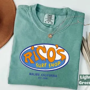 Hannah Montana Shirt, Rico's Surf Shop Logo Tee, Family Vacation Shirt LT6