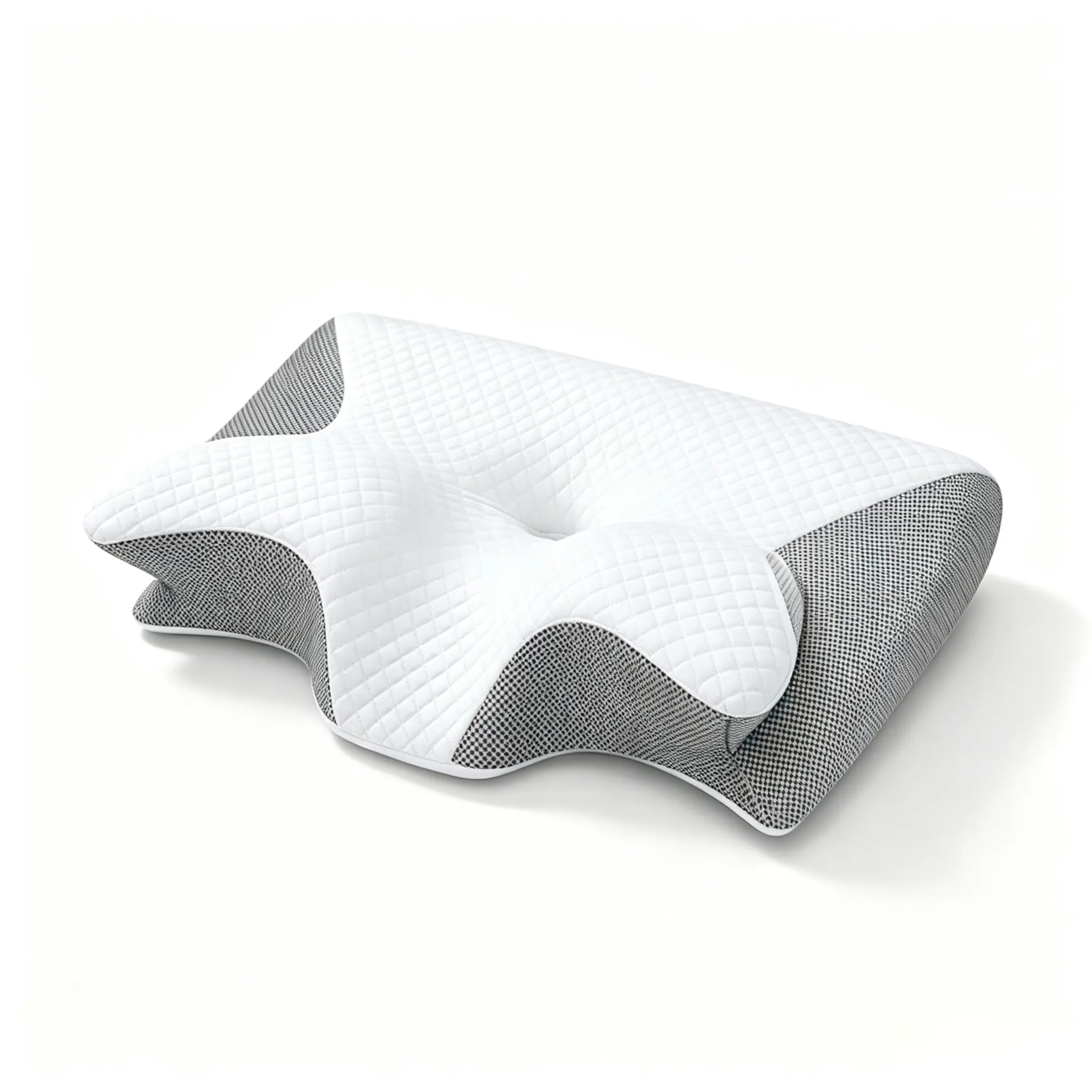 Butterfly Memory Foam Pillow | Neck Support for Side Sleepers, No Sagging Deep Sleep Pillow