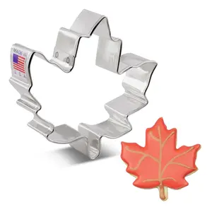 Maple Leaf Cookie Cutter 3 1/8"