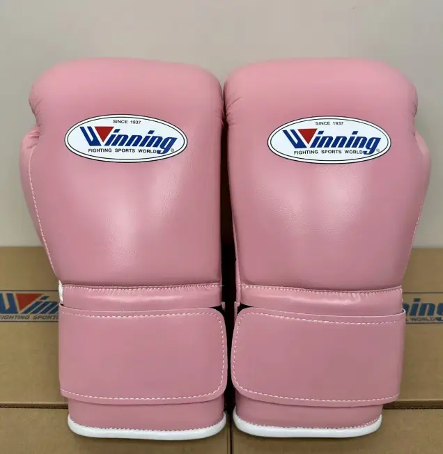 Winning Pro Velcro Boxing Gloves 14 OZ and 16 OZ Winning Pro Velcro Boxing Gloves 14 OZ and 16 OZ