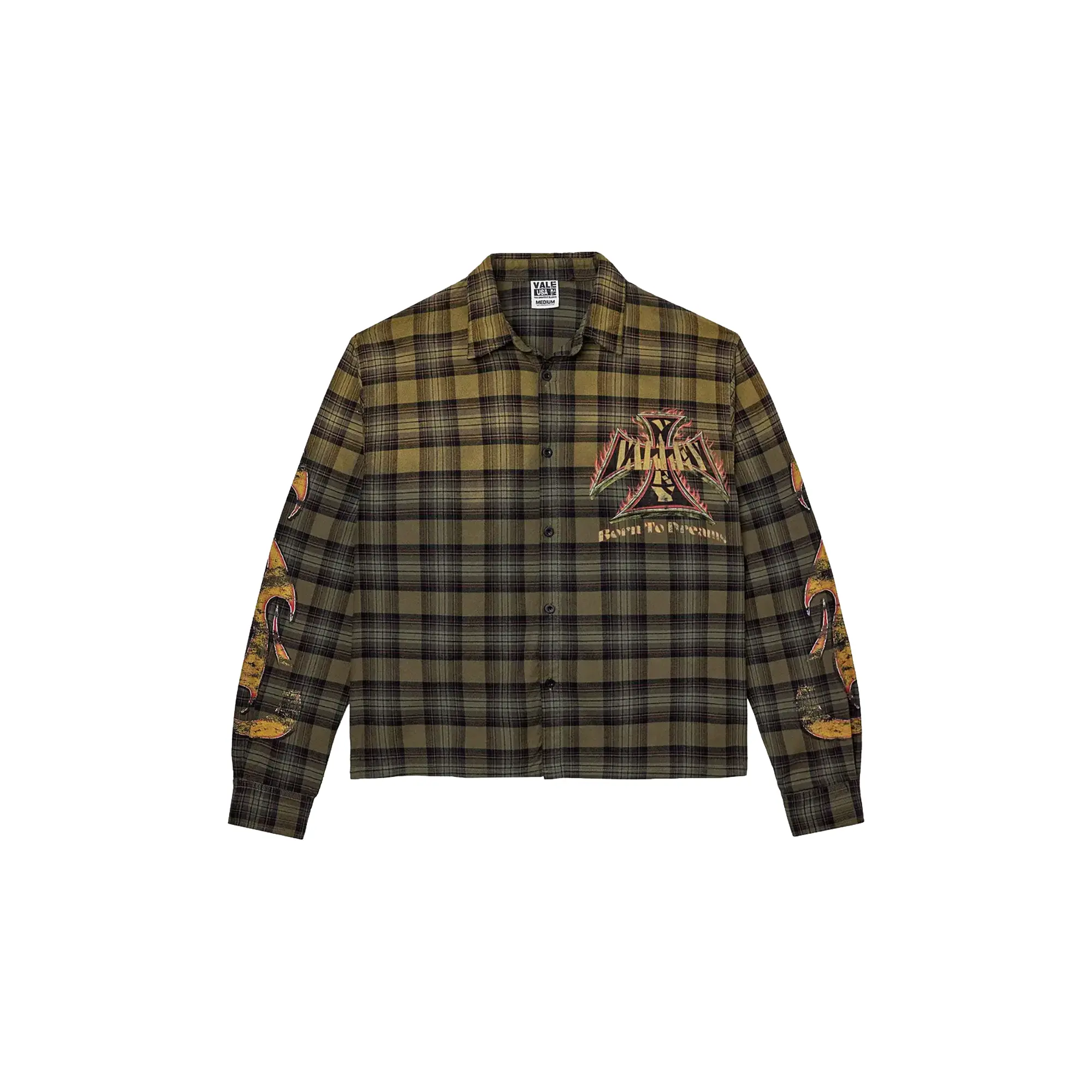Reborn Flannel "Green" LLWJDSQZ