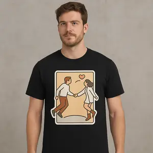 Men's‌ Fashion Ordinary T-Shirt, Casual Crew Neck Short Sleeve Tee, 100% pure cotton, Medium Stretch,for All Season Comfort Top