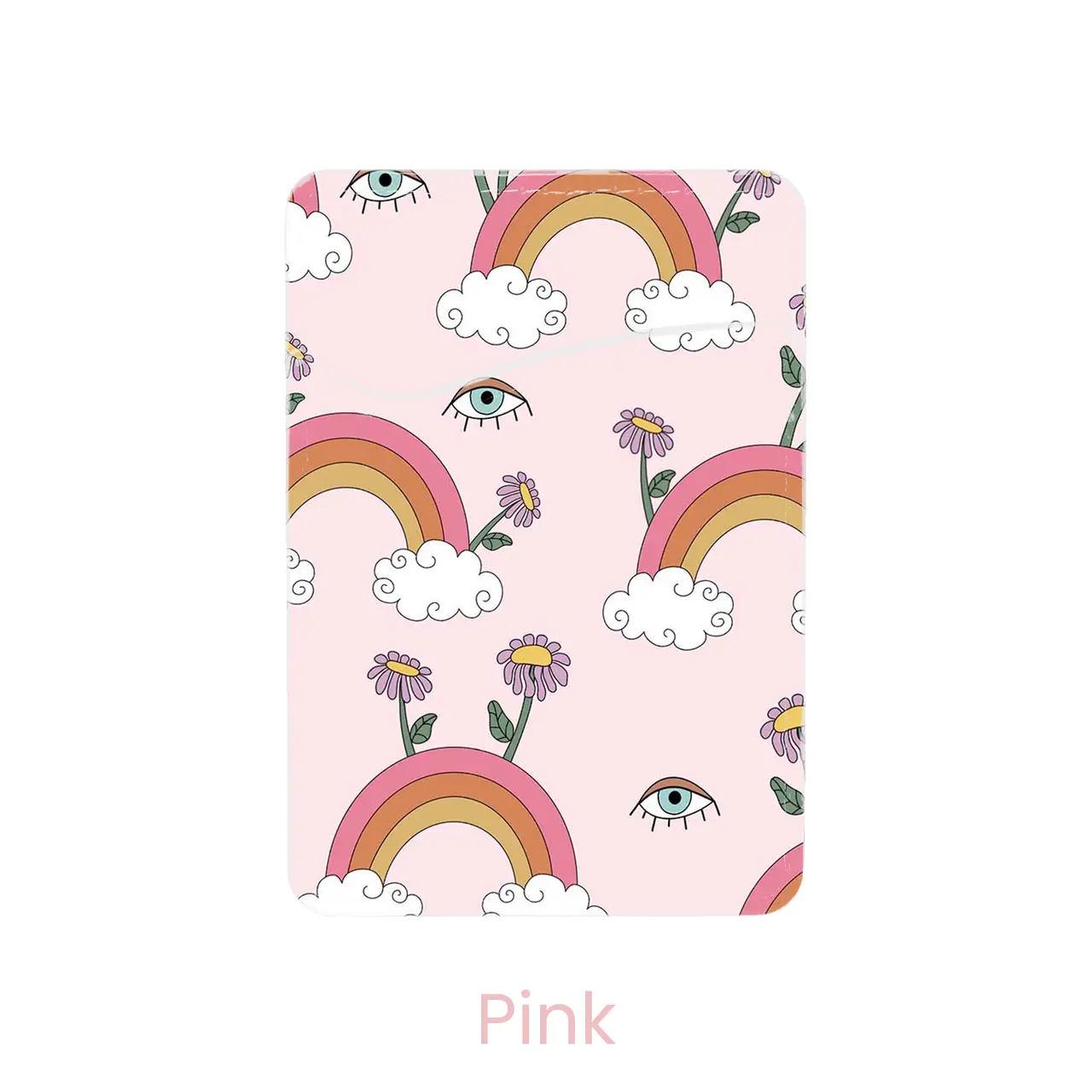 abbyrose Boho Dreams Adhesive Card Holder Pink